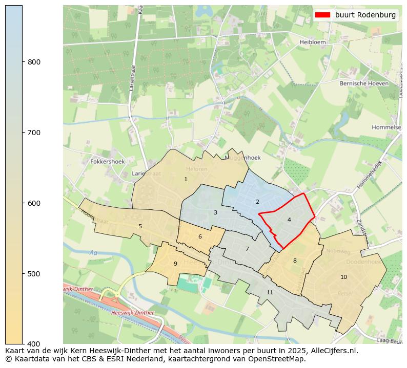 Afbeelding van de buurt Rodenburg op de kaart.