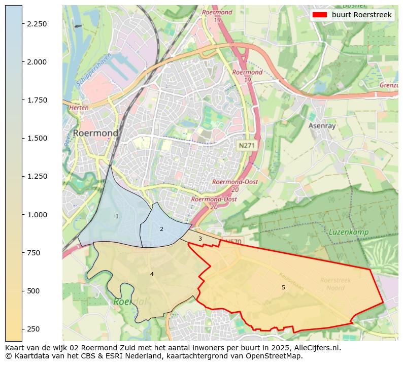 Afbeelding van de buurt Roerstreek op de kaart.