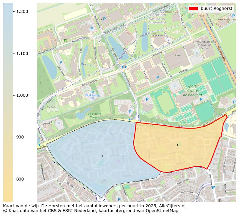 Afbeelding van de buurt Roghorst op de kaart.