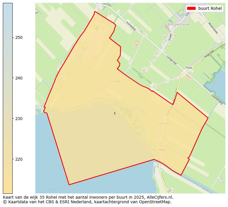 Afbeelding van de buurt Rohel op de kaart.