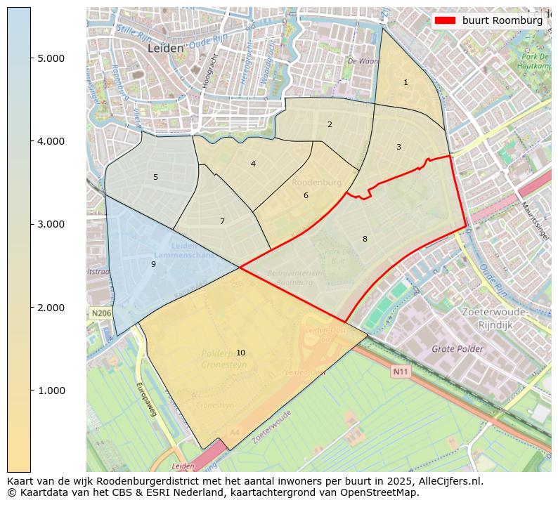 Afbeelding van de buurt Roomburg op de kaart.