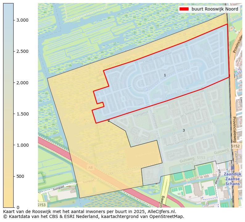 Afbeelding van de buurt Rooswijk Noord op de kaart.