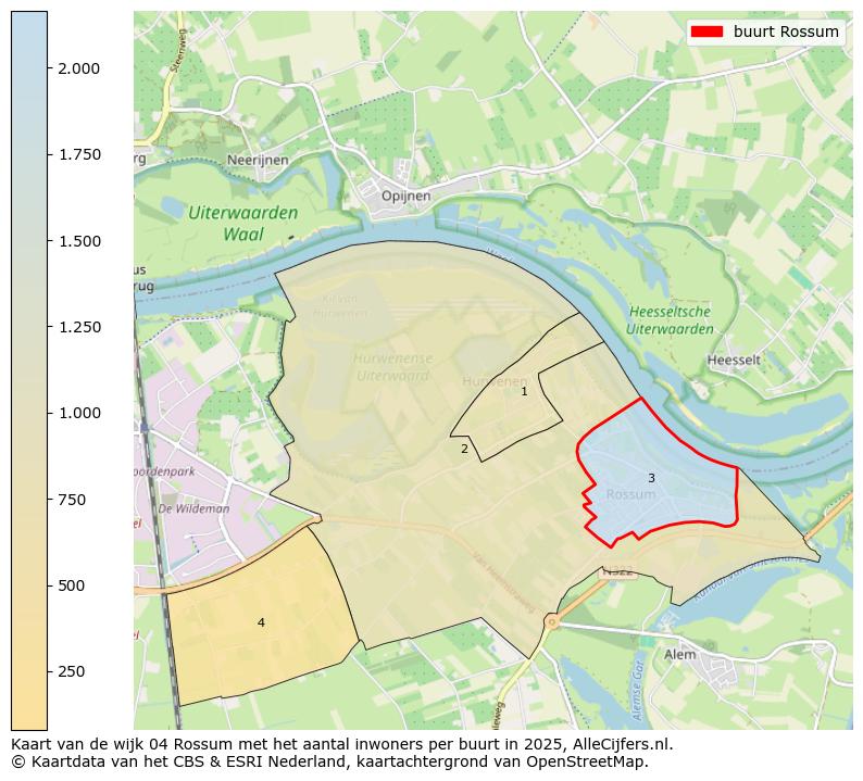Afbeelding van de buurt Rossum op de kaart.