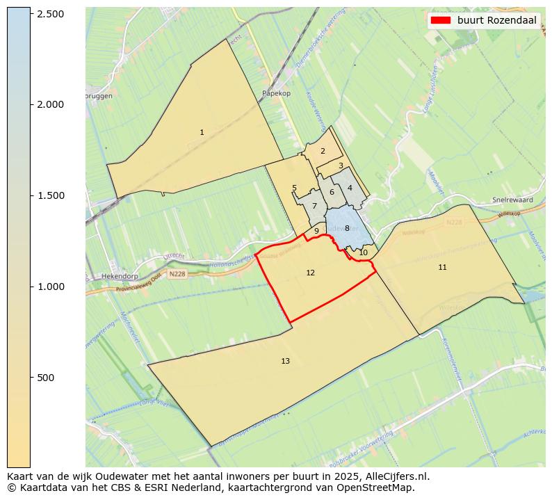 Afbeelding van de buurt Rozendaal op de kaart.