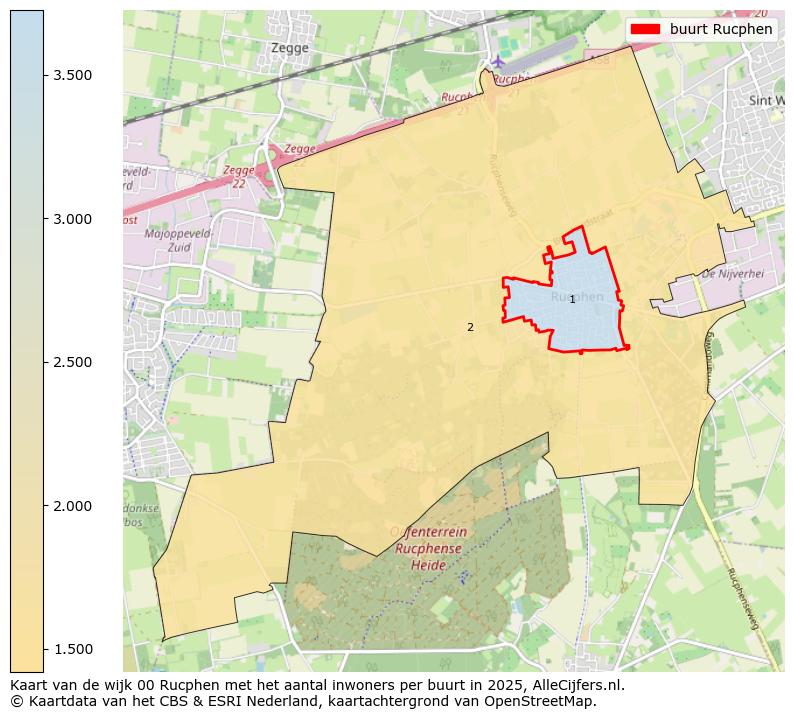 Afbeelding van de buurt Rucphen op de kaart.