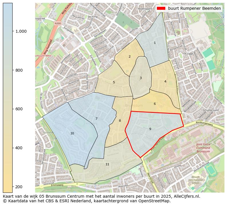 Afbeelding van de buurt Rumpener Beemden op de kaart.