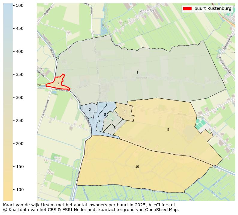 Afbeelding van de buurt Rustenburg op de kaart.