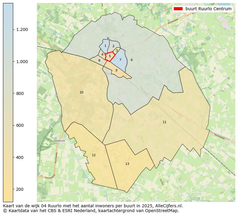 Afbeelding van de buurt Ruurlo Centrum op de kaart.