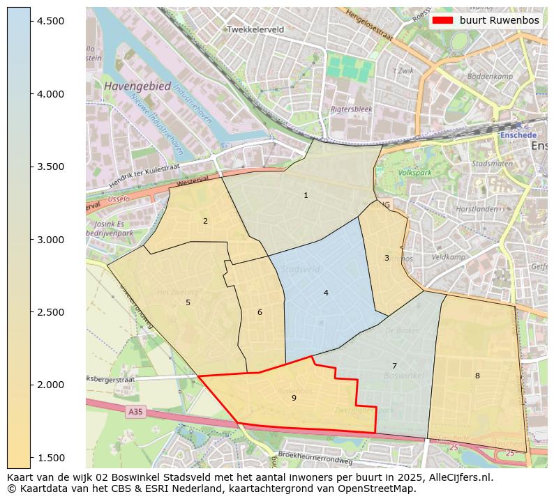 Afbeelding van de buurt Ruwenbos op de kaart.