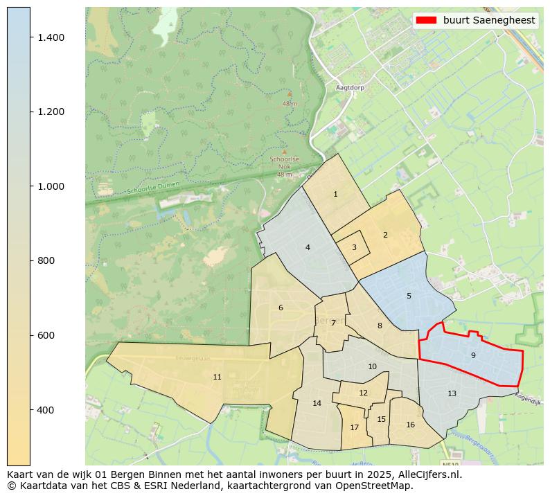 Afbeelding van de buurt Saenegheest op de kaart.