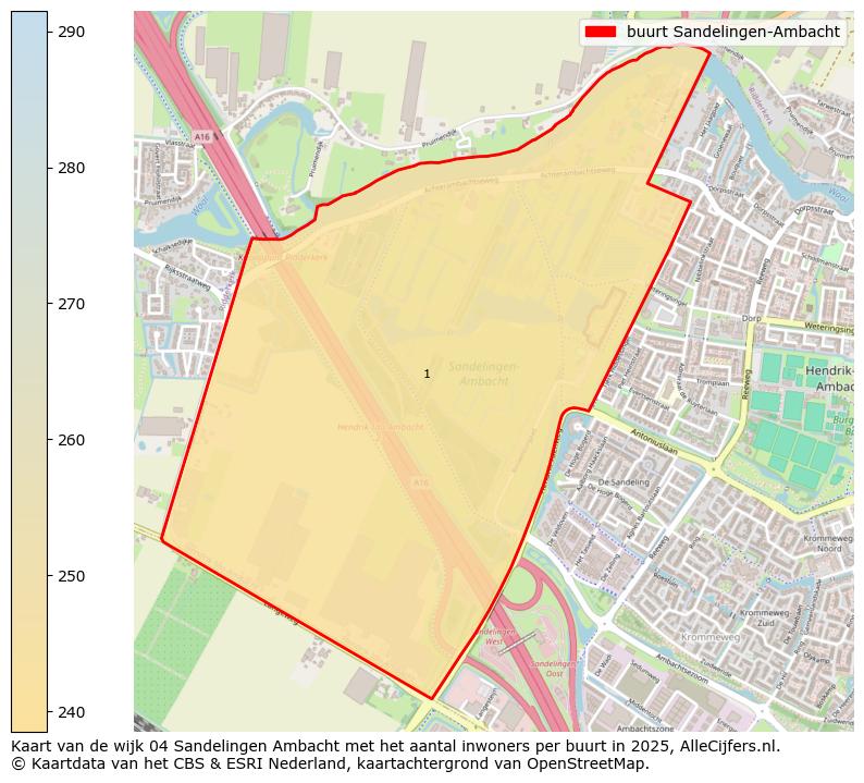 Afbeelding van de buurt Sandelingen-Ambacht op de kaart.