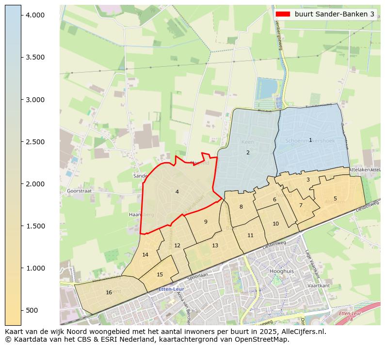 Afbeelding van de buurt Sander-Banken 3 op de kaart.
