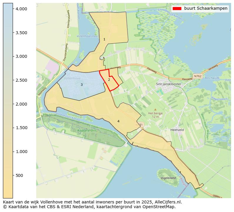 Afbeelding van de buurt Schaarkampen op de kaart.