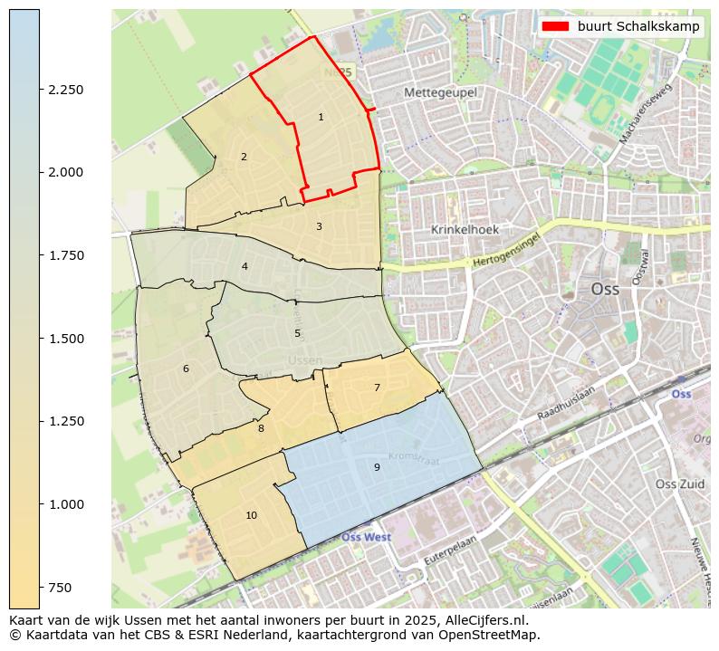 Afbeelding van de buurt Schalkskamp op de kaart.