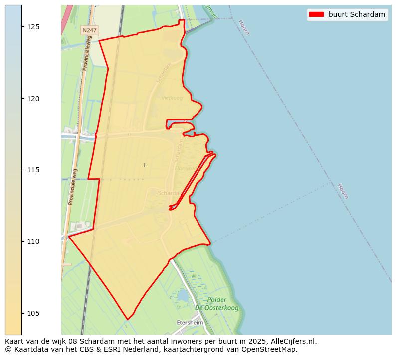 Afbeelding van de buurt Schardam op de kaart.