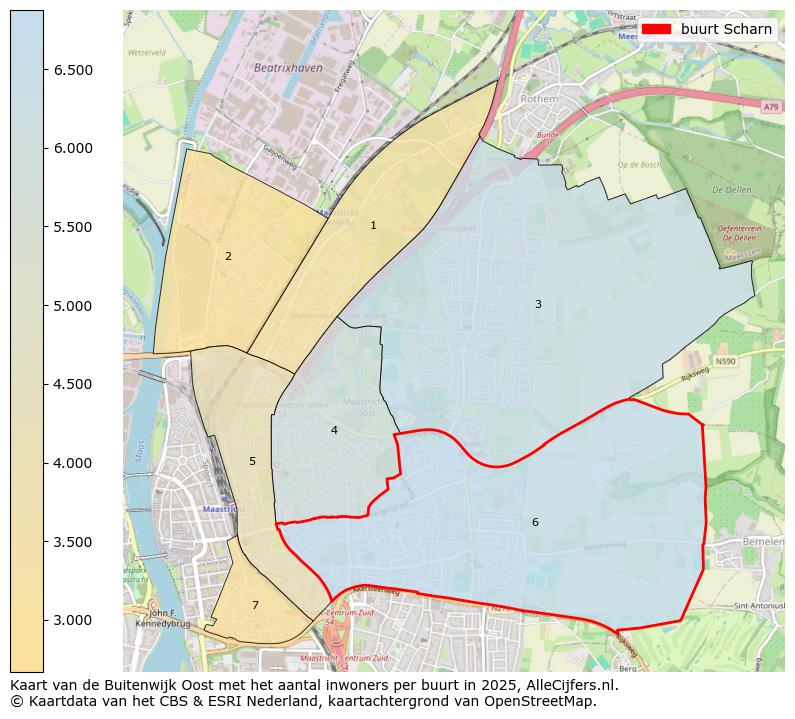 Afbeelding van de buurt Scharn op de kaart.