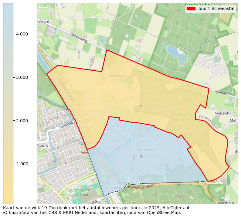 Afbeelding van de buurt Scheepstal op de kaart.