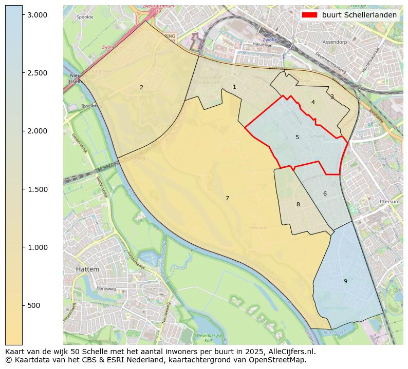 Afbeelding van de buurt Schellerlanden op de kaart.