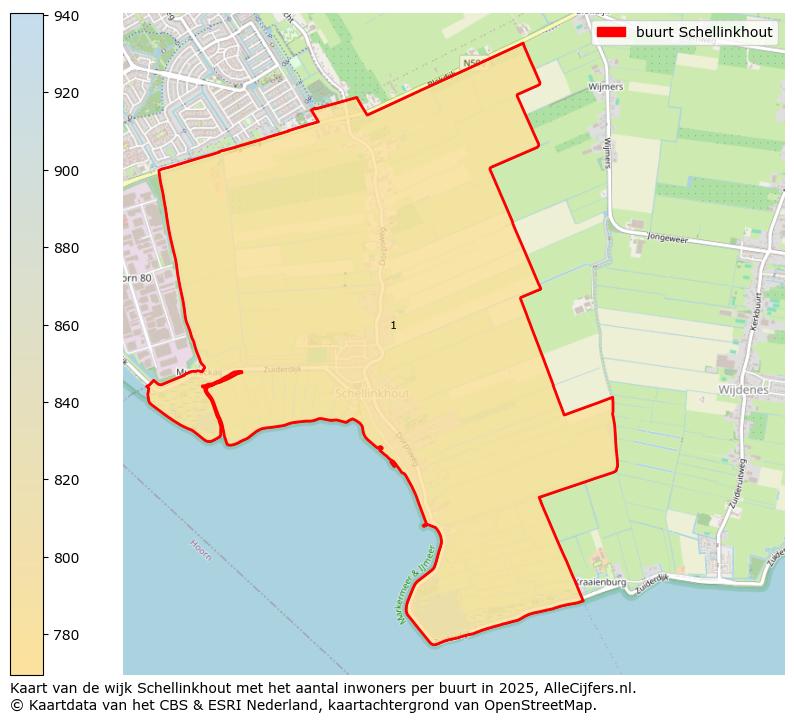 Afbeelding van de buurt Schellinkhout op de kaart.