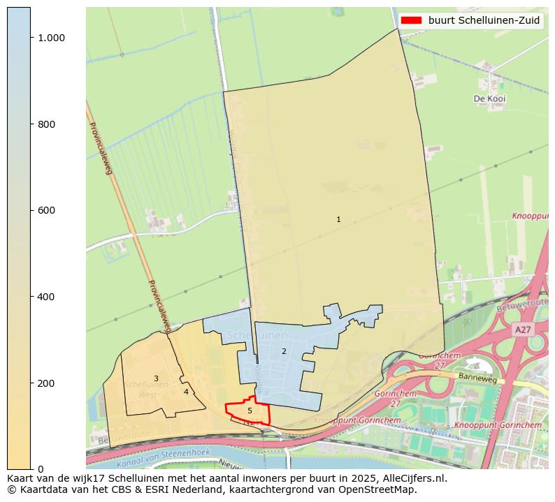 Afbeelding van de buurt Schelluinen-Zuid op de kaart.