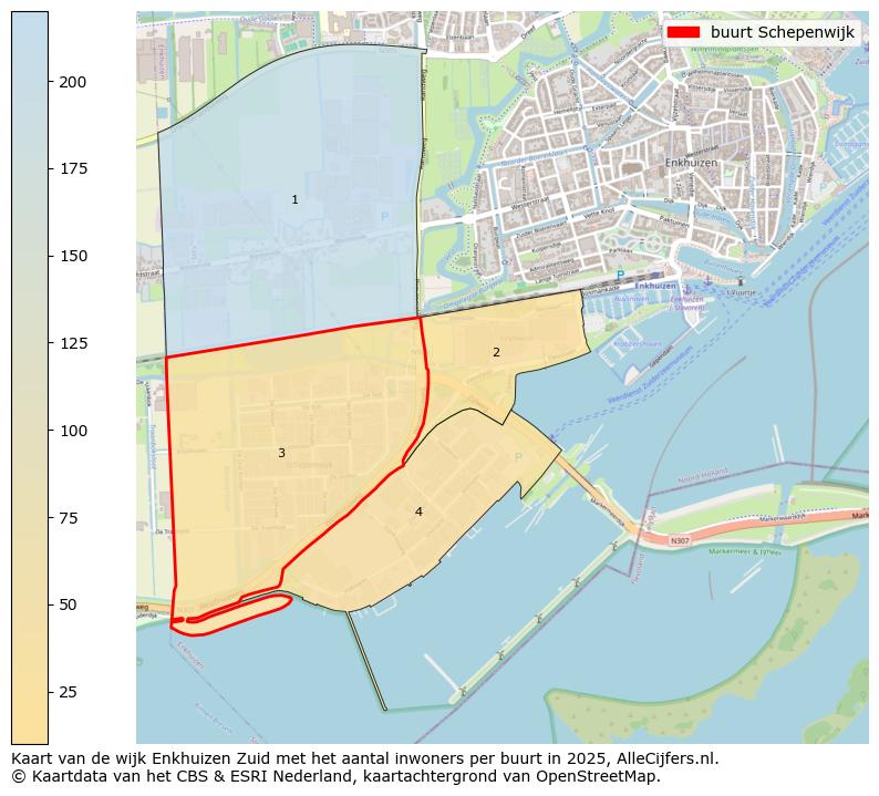 Afbeelding van de buurt Schepenwijk op de kaart.