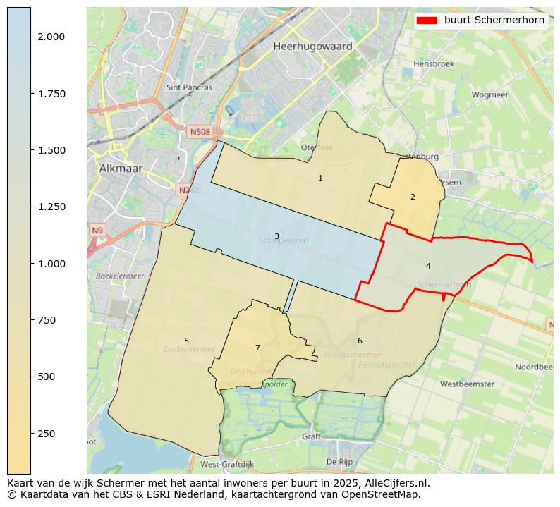Afbeelding van de buurt Schermerhorn op de kaart.