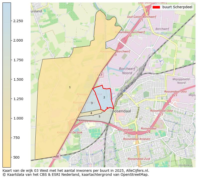Afbeelding van de buurt Scherpdeel op de kaart.
