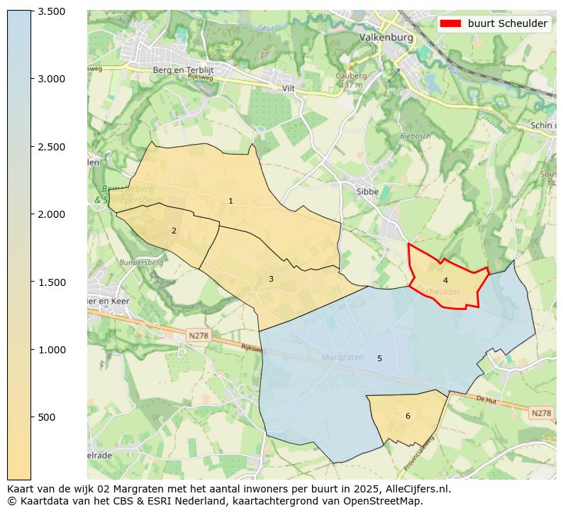 Afbeelding van de buurt Scheulder op de kaart.