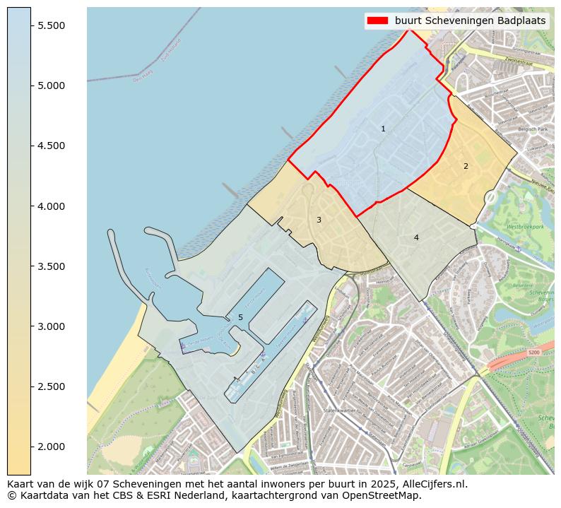 Afbeelding van de buurt Scheveningen Badplaats op de kaart.