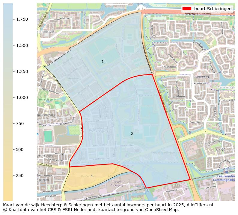 Afbeelding van de buurt Schieringen op de kaart.