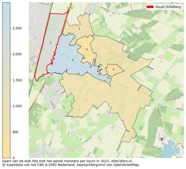 Afbeelding van de buurt Schilberg op de kaart.