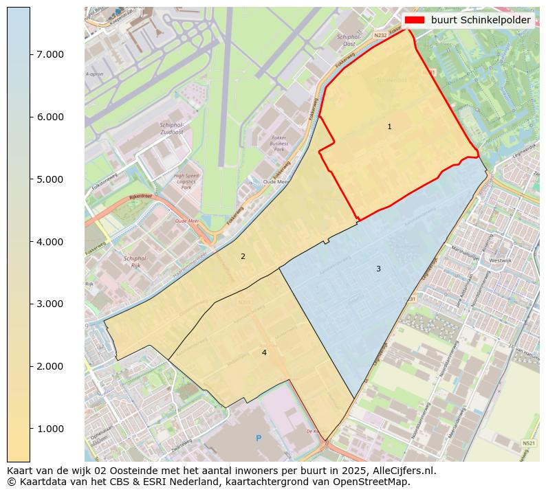 Afbeelding van de buurt Schinkelpolder op de kaart.
