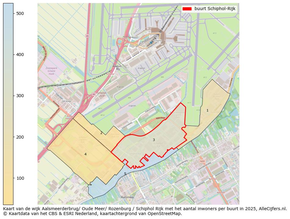 Afbeelding van de buurt Schiphol-Rijk op de kaart.