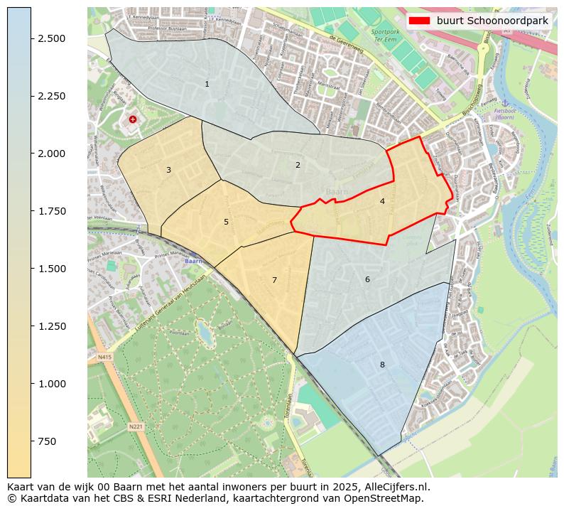 Afbeelding van de buurt Schoonoordpark op de kaart.