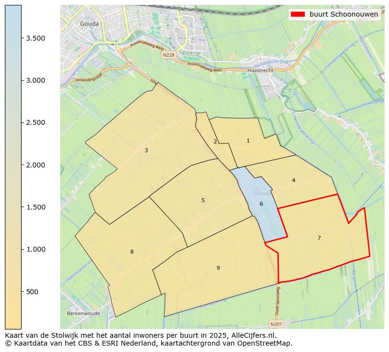 Afbeelding van de buurt Schoonouwen op de kaart.