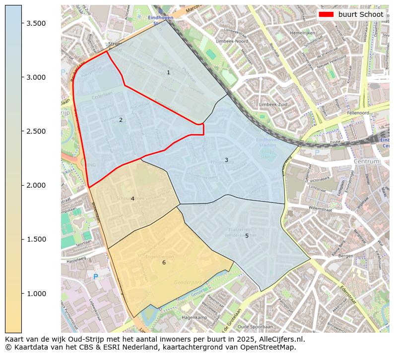 Afbeelding van de buurt Schoot op de kaart.