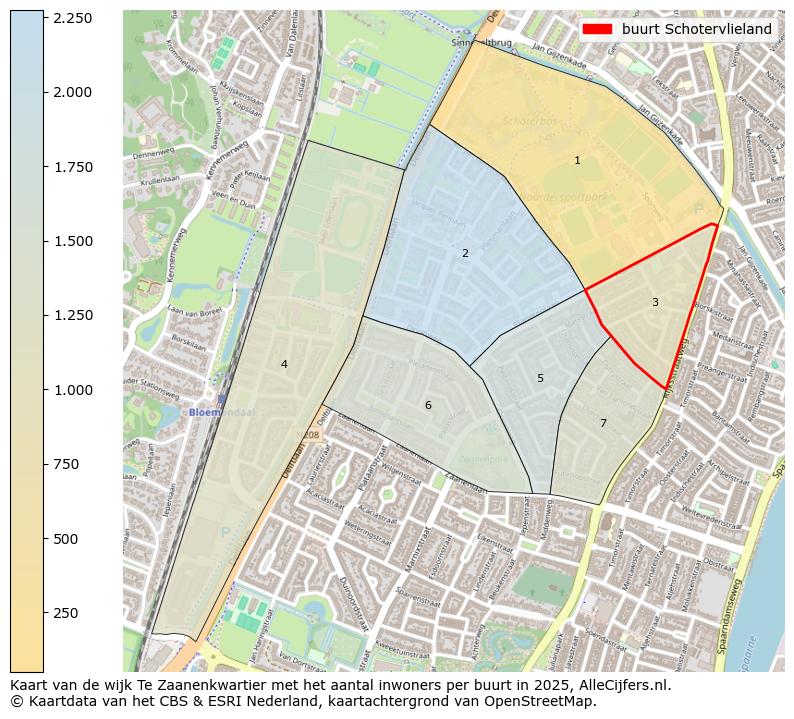 Afbeelding van de buurt Schotervlieland op de kaart.