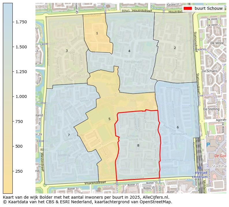 Afbeelding van de buurt Schouw op de kaart.