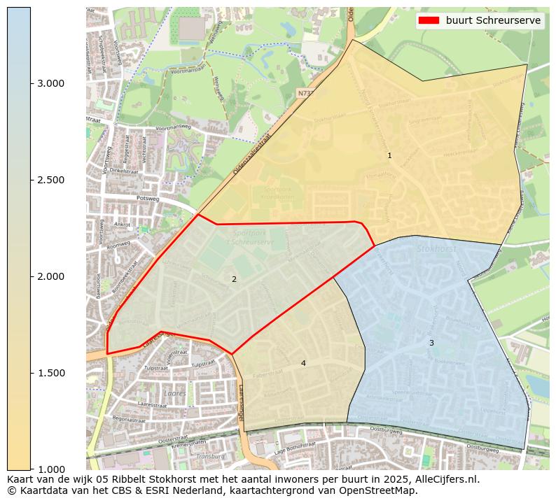 Afbeelding van de buurt Schreurserve op de kaart.