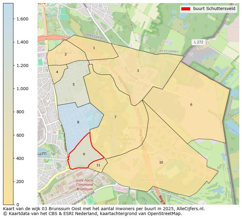 Afbeelding van de buurt Schuttersveld op de kaart.