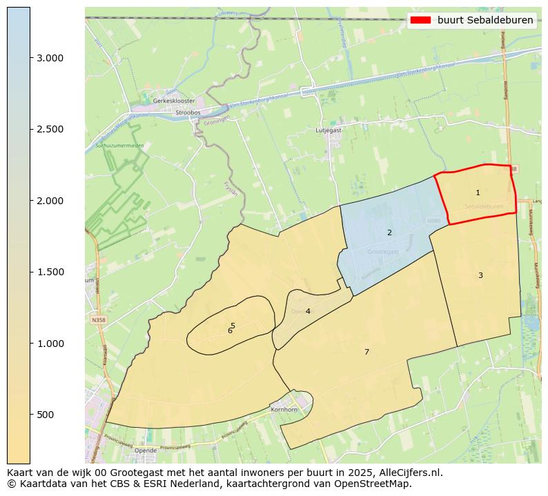 Afbeelding van de buurt Sebaldeburen op de kaart.