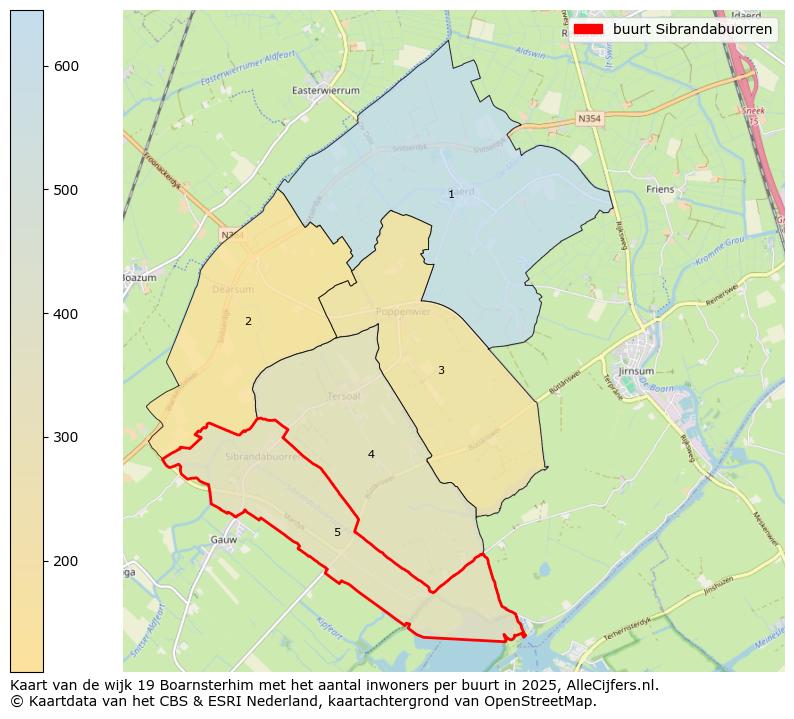 Afbeelding van de buurt Sibrandabuorren op de kaart.