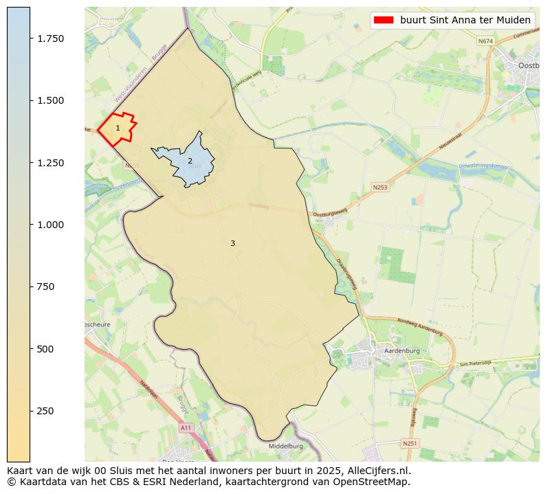 Afbeelding van de buurt Sint Anna ter Muiden op de kaart.