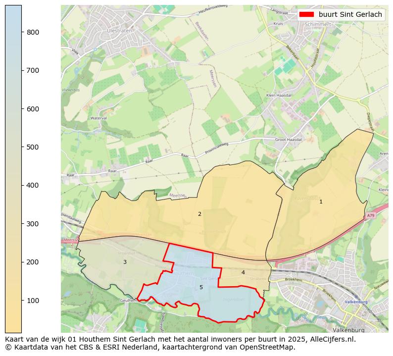 Afbeelding van de buurt Sint Gerlach op de kaart.