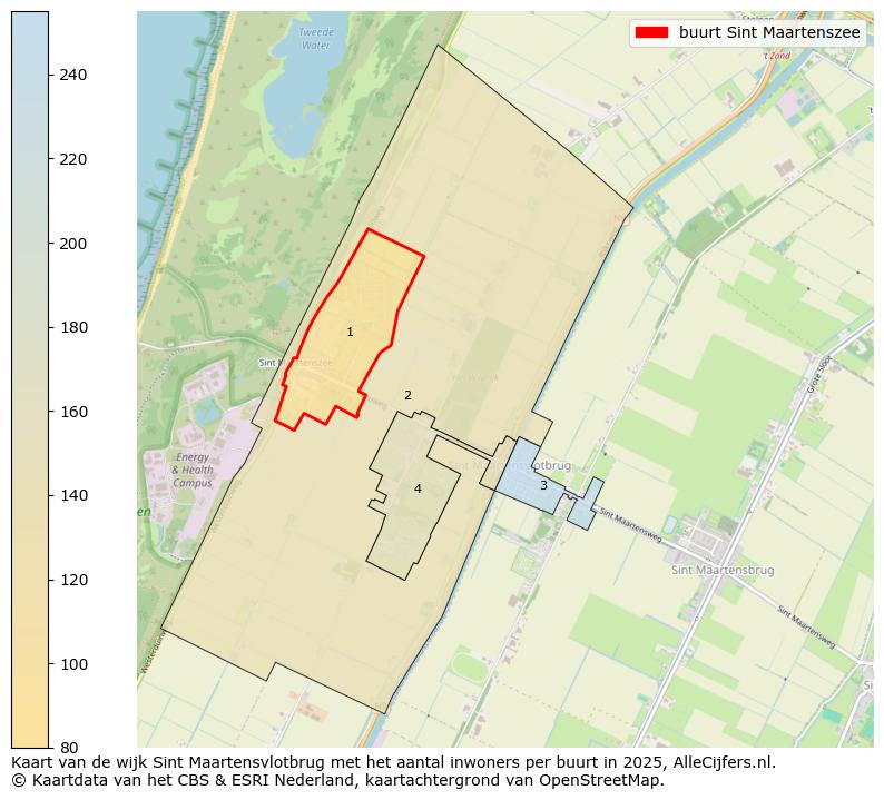 Afbeelding van de buurt Sint Maartenszee op de kaart.