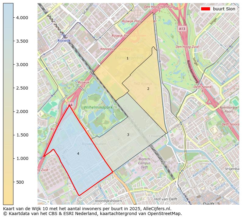 Afbeelding van de buurt Sion op de kaart.