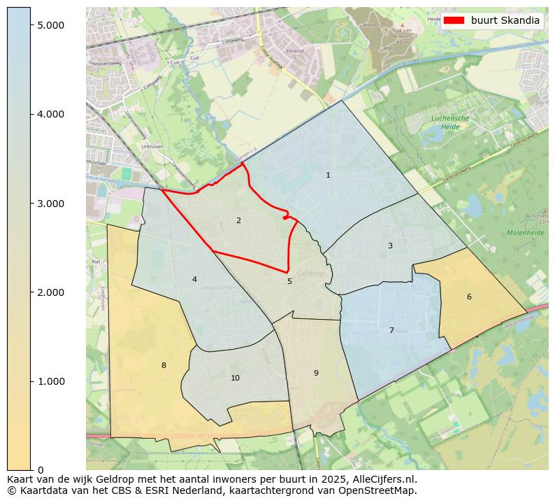 Afbeelding van de buurt Skandia op de kaart.