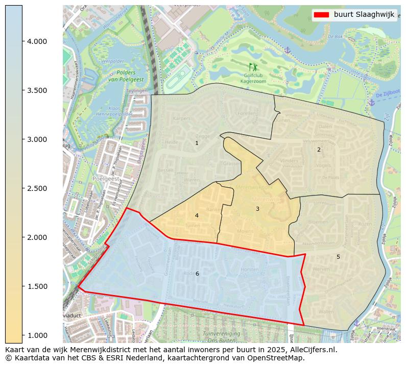 Afbeelding van de buurt Slaaghwijk op de kaart.