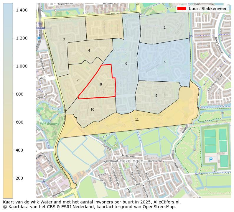 Afbeelding van de buurt Slakkenveen op de kaart.