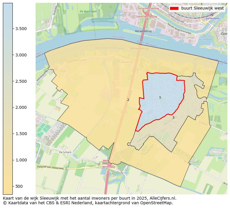 Afbeelding van de buurt Sleeuwijk west op de kaart.